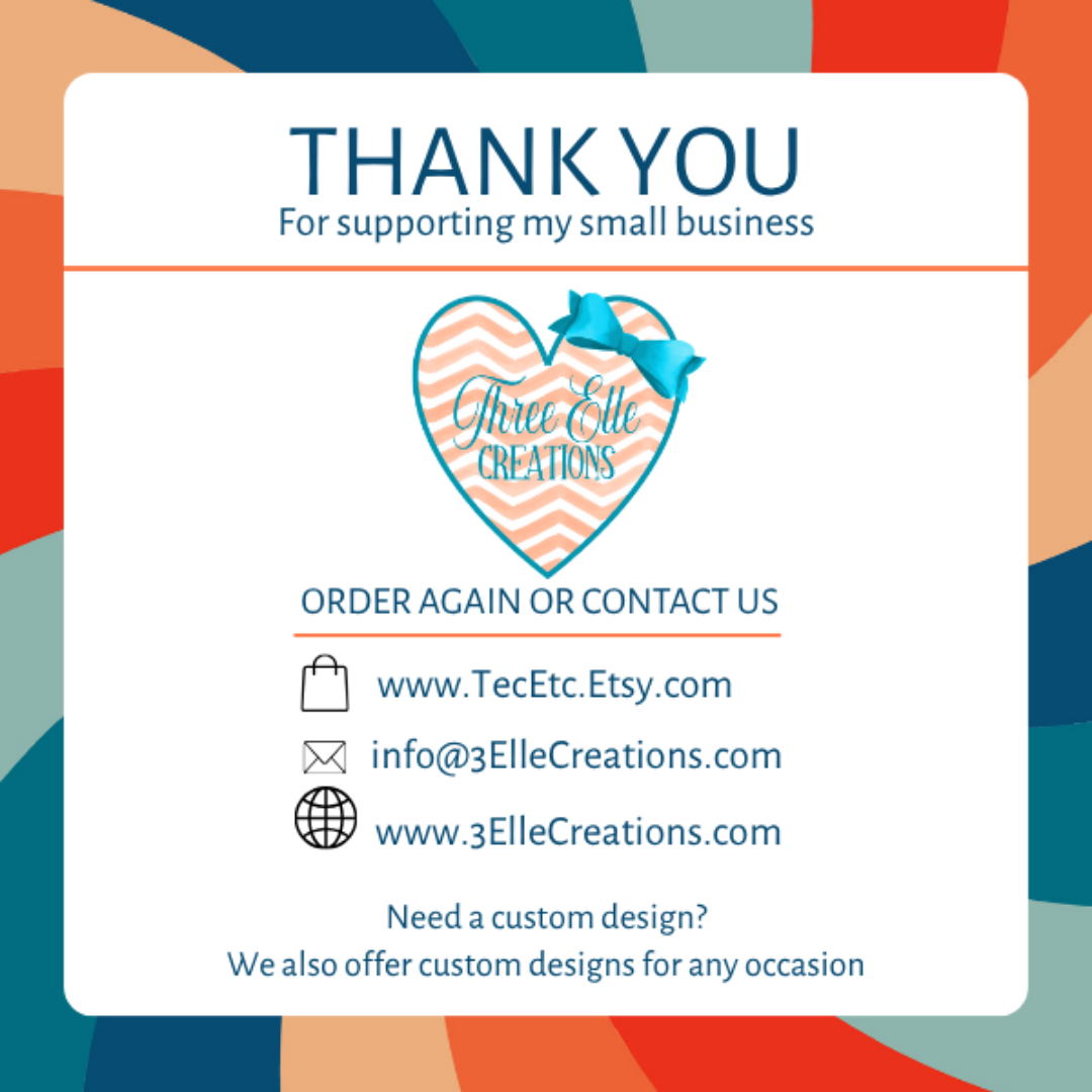 4" Set of ElleGant Baubles Ornaments