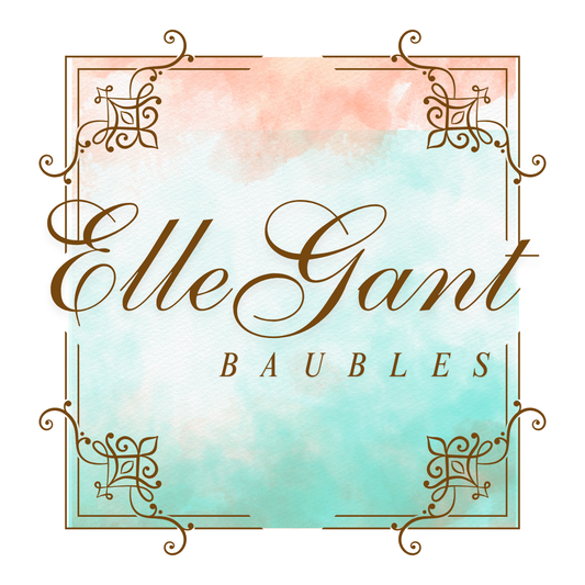 4" Set of ElleGant Baubles Ornaments